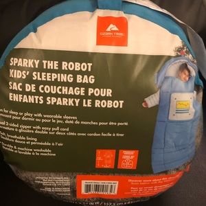 NEW Kids Ozark Trail Robot Sleeping Bag Camping